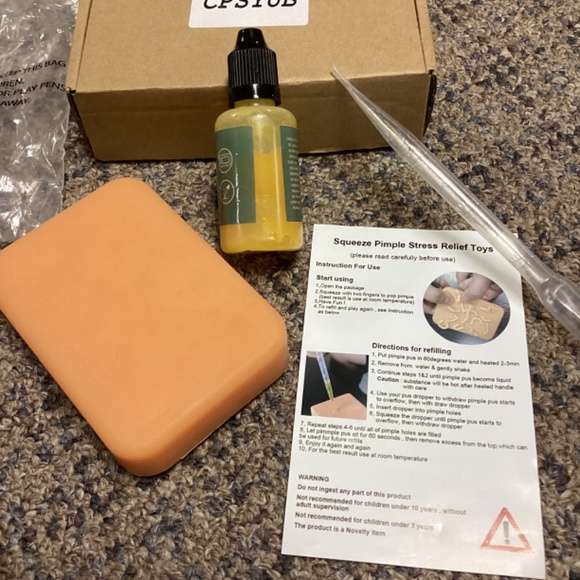 Squeeze Pimple Pop Stress Relief Toy - Picture 2 of 4